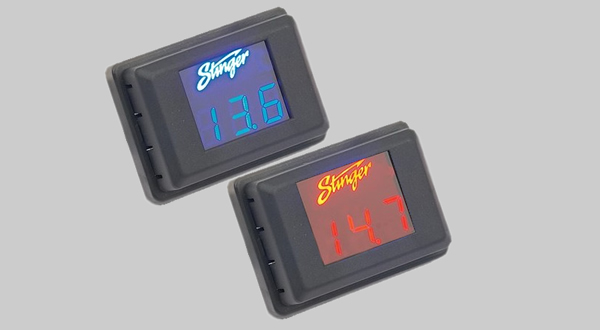 Stinger Blue LED Voltage Display